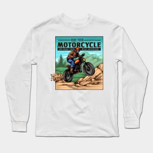 Motorcycle Long Sleeve T-Shirt